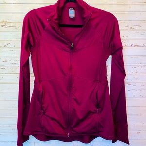 Champion Purple Athletic Zip Jacket size Medium